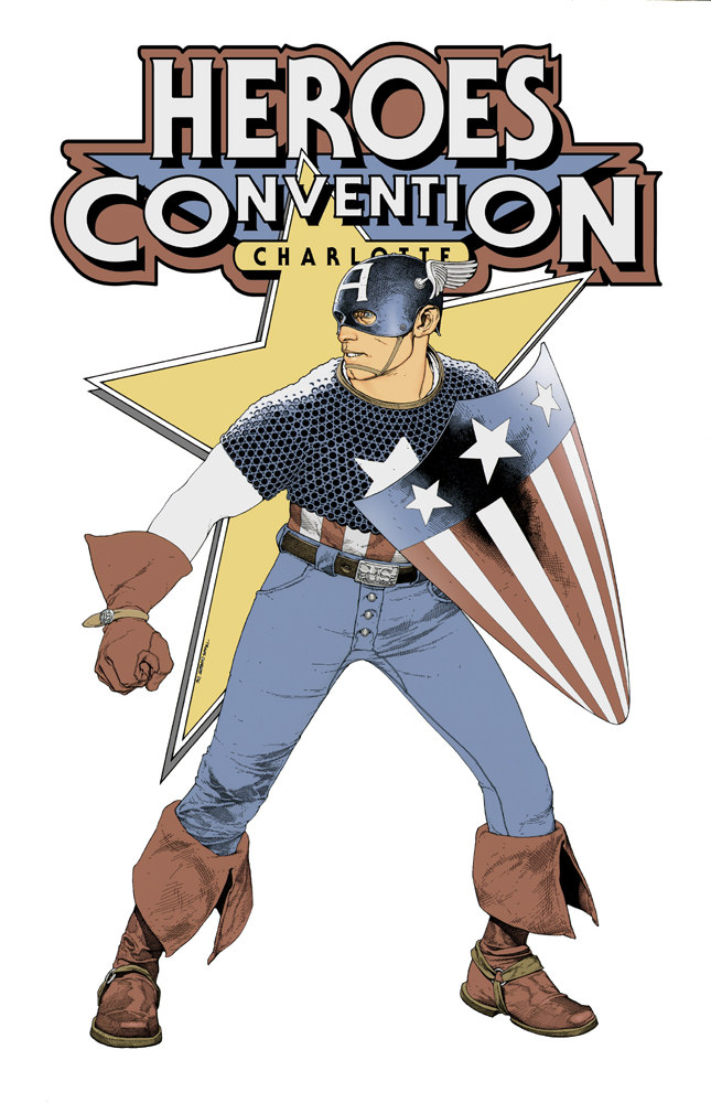 Cover to Heroes Convention program